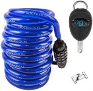 🔒 dockslocks sup paddleboard and surfboard lock: enhancing security for your water sports gear logo