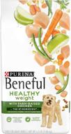 🐶 top-rated purina beneful healthy weight with real chicken: ideal adult dry dog food logo