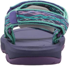 img 2 attached to 👟 Teva Delmar Purple Girls' Shoes - Athletic Hurricane Sandal