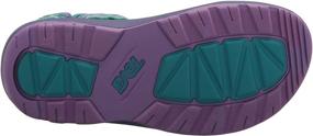 img 1 attached to 👟 Teva Delmar Purple Girls' Shoes - Athletic Hurricane Sandal