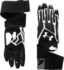 img 2 attached to 🏈 Enhance Performance with Under Armour Boys' Combat V Football Gloves