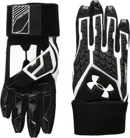 img 3 attached to 🏈 Enhance Performance with Under Armour Boys' Combat V Football Gloves