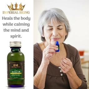 img 2 attached to 🌿 ROYAL ARNICA OIL - Rapid Recovery Formula for Natural Pain Relief, Muscle Recovery, Bruise Care & More - Organic Super Premium Blend with Essential Oils (2oz)