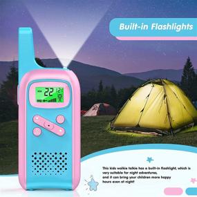 img 1 attached to 🔦 GCOPFOA Channels Talkies Children Flashlight: Illuminating Adventure and Communication for Kids