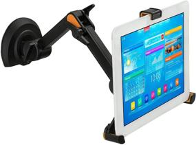 img 4 attached to 📱 Mount-It! Universal Tablet Wall Mount: Securely Hold Your iPad, Galaxy Tab, Fire, and More with this Kitchen Tablet Wall Mount and Stand (MI-1401)