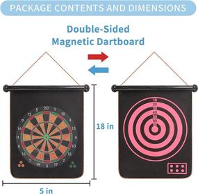 img 1 attached to TALLO Magnetic Dart Board Kids