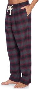 img 3 attached to 👖 Ashford Brooks Buffalo Flannel Pajama Set for Men