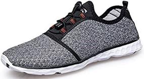 img 1 attached to 👟 Ultra-Fast Drying Sport Water Shoes: Cusselen Men's Athletic Footwear