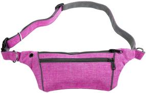 img 4 attached to 🐶 Netaavn Lightweight Dog Treat Bag - Adjustable Fanny Pack for Training, Running, Walking, Jogging, Hiking - Pet Treat Waist Belt with Reflective Design