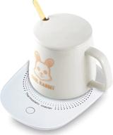 ☕ wemordu smart coffee mug warmer: auto shut off, electric beverage warmer for desk - keep your drinks warm all day! logo