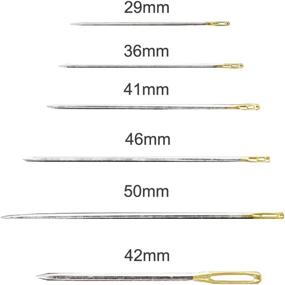 img 1 attached to 🪡 Assorted Threaders Sewing Needles - Premium Quality 60 Count