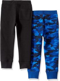 img 1 attached to Comfort meets style: Spotted Zebra Boys' Fleece Jogger Sweatpants for ultimate coziness!
