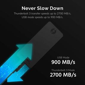 img 1 attached to 💨 Sabrent Rocket XTRM-Q 2TB Thunderbolt 3 External SSD, up to 2700 MB/s in Thunderbolt 3 Mode or up to 900 MB/s in USB 3.2 Mode (SB-XTMQ-2TB)