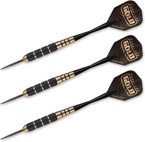 img 2 attached to 🎯 Harrows 59204 Voodoo Brass Steel Tip Dart (25g) - Sleek Black Design for Ultimate Precision