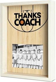 img 4 attached to 🏀 ChalkTalkSPORTS Premier Basketball Picture Frame, Appreciation Gift for Coach