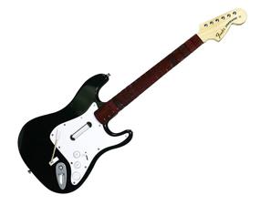 img 4 attached to 🎸 Rock Band 3 Xbox 360 Wireless Fender Stratocaster Guitar Controller: Unleash Your Inner Rockstar!