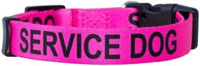 img 2 attached to Stylish and Durable Service Dog Collars by Native Pup