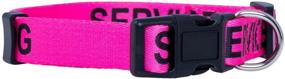 img 1 attached to Stylish and Durable Service Dog Collars by Native Pup