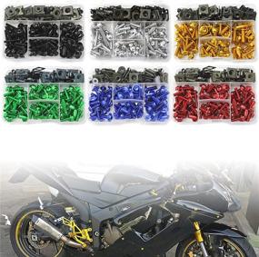 img 4 attached to JOYON Motorcycle Universal Fasteners Sportbike Motorcycle & Powersports