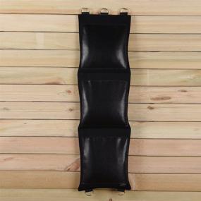 img 3 attached to 🥊 Wing Chun Canvas Wall Punching Bag: 3-Section PU Leather Striking Surface for Kung Fu, Boxing & Stress Relief