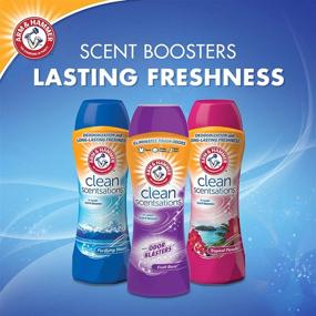 img 1 attached to Arm & Hammer Clean Scentsations In-wash Freshness Booster, Odor Blaster - Sample Size, 37.8 Ounce: Boost Your Laundry's Freshness!