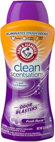 img 3 attached to Arm & Hammer Clean Scentsations In-wash Freshness Booster, Odor Blaster - Sample Size, 37.8 Ounce: Boost Your Laundry's Freshness!