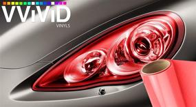 img 1 attached to VViViD Headlight Foglight Transparent Self Adhesive Lights & Lighting Accessories and Light Covers