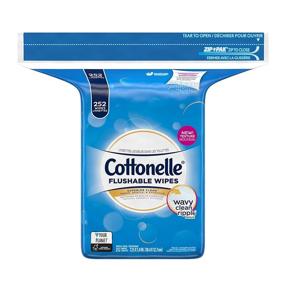 img 4 attached to Cottonelle Fresh Care 252 Cloth