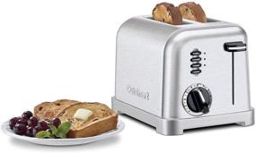 img 4 attached to 🍞 Cuisinart CPT-160: Sleek 2-Slice Metal Classic Toaster in Brushed Stainless Steel