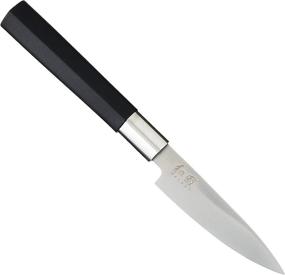 img 4 attached to 🔪 Kai Wasabi Black Paring Knife - 4-Inch: Precision Cutting Tool for Every Kitchen Task