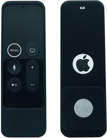 img 4 attached to 📱 Black Apple TV Remote Case - Locate Your Lost Remote Easily