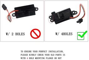 img 3 attached to Premium Resistor Chevrolet Silverado Cadillac