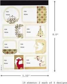 img 2 attached to 🎁 Hallmark Family Holiday Bulk: Festive Traditional Gift Seals for Every Occasion