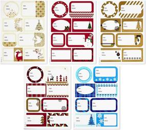 img 4 attached to 🎁 Hallmark Family Holiday Bulk: Festive Traditional Gift Seals for Every Occasion