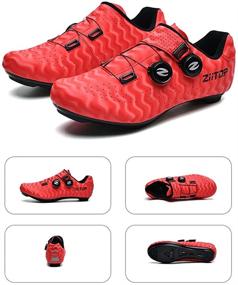 img 3 attached to Outdoor Men's Athletic Mountain Cycling Women's Shoes with Compatibility