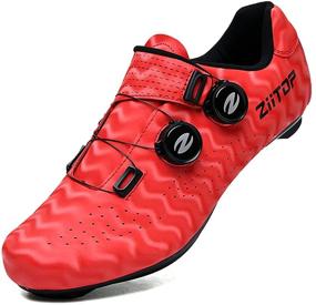 img 4 attached to Outdoor Men's Athletic Mountain Cycling Women's Shoes with Compatibility