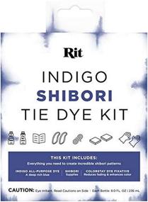 img 4 attached to Rit 85847 Indigo Shibori Tie