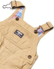 img 1 attached to 🌍 OshKosh BGosh World-inspired Schifli Overalls: Premium Boys' Clothing for an Adventurous Style