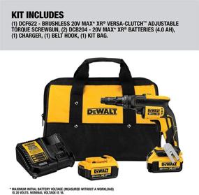 img 3 attached to Enhanced DEWALT DCF622M2 Versa ClutchTM Variable Torque