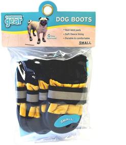 img 1 attached to 🐾 Companion Gear Small Dog Boots: Protect Your Pup's Paws in Style!