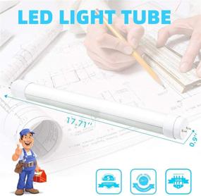 img 1 attached to 💡 4-Pack of Replacement Daylight Fluorescent Light Bulbs