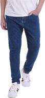 👖 fashionable gingtto skinny stretch boys' clothing - stylish jeans with elastic fit logo