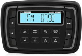 img 4 attached to 📻 Herdio VX-280 Bluetooth UTV Radio: Premium Sound System for Polaris Ranger XP900, Golf Carts, ATVs, Motorcycles, Boats & More!
