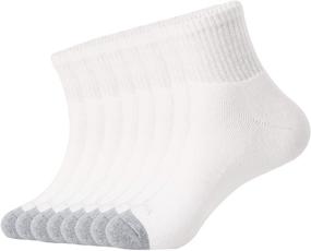 img 4 attached to WANDER Women's Athletic Ankle Socks - 8 Pairs Thick Low Cut Cushion Running Socks for Women Sport, Cotton Socks for Shoe Sizes 6-9 or 10-13