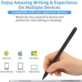 img 2 attached to 🖊️ High-Quality iPhone 12 Pro Max Stylus Pens for Precise Drawing, Notes, and More!