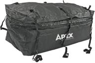 rage powersports 60-inch waterproof hitch cargo carrier rack bag: expandable height for ultimate versatility logo