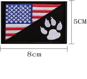 img 3 attached to 🐾 Vevins Service Dog Patches for Vest - K9 in Training Hook and Loop Tag - Embroidered Morale Patches for Tactical Dog Harness Backpack: Enhance Your Service Dog's Vest with Quality Patches