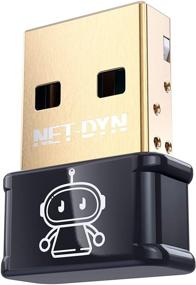 img 4 attached to 📶 NET-DYN Мини AC1300 USB адаптер WiFi для ПК - 2,4 ГГц/5 ГГц, USB 3.0 беспроводная сетевая карта с высоко-усиленной антенной - совместимый с Windows/Mac