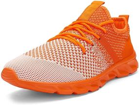 img 3 attached to WYGRQBN Sneakers Lightweight Athletic Breathable Men's Shoes and Fashion Sneakers