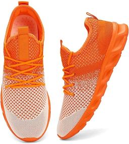 img 4 attached to WYGRQBN Sneakers Lightweight Athletic Breathable Men's Shoes and Fashion Sneakers